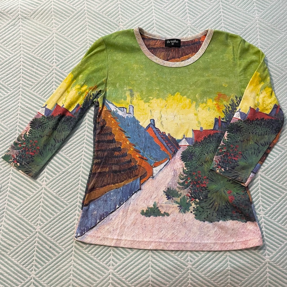 VAN GOGH Museum Art Shirt, High Quality! EUC